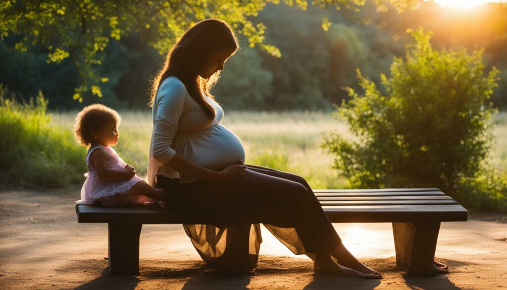 bébé et maman